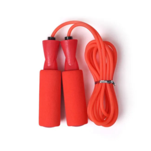 Winmax Weighted Rubber Jump Rope Red