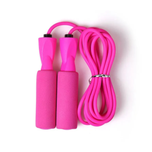 Winmax Weighted Rubber Jump Rope Pink